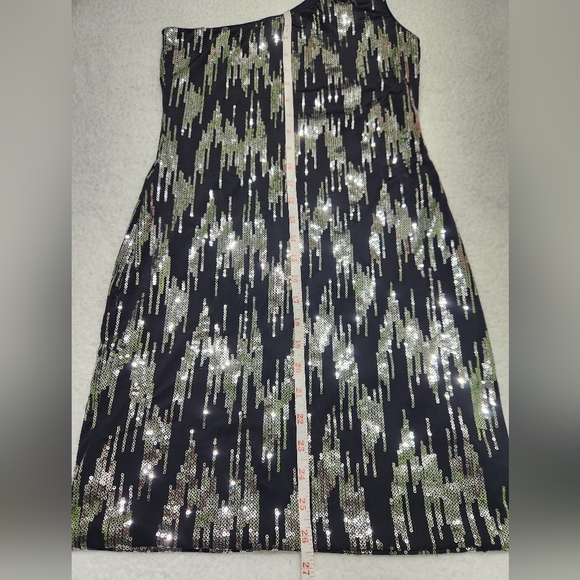 Charlotte Russe black and silver party dress - Picture 3 of 6